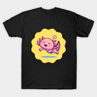 Cute Funny Axolotl T-shirt Hoodies T-Shirt